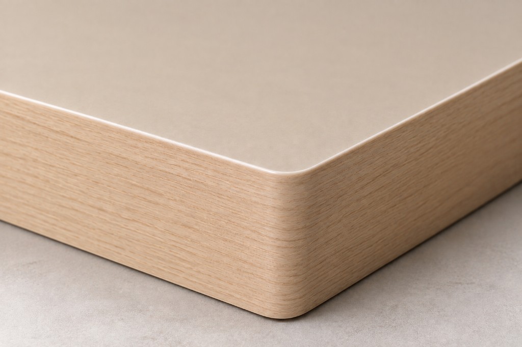 Rounded edge profile